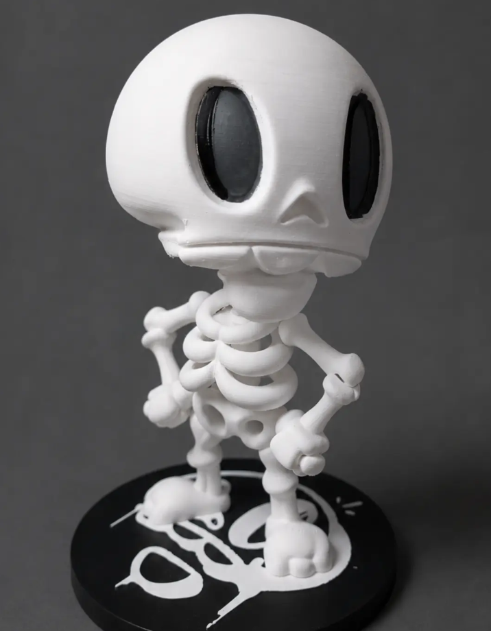 Art toy Wake Up de tres cuartos